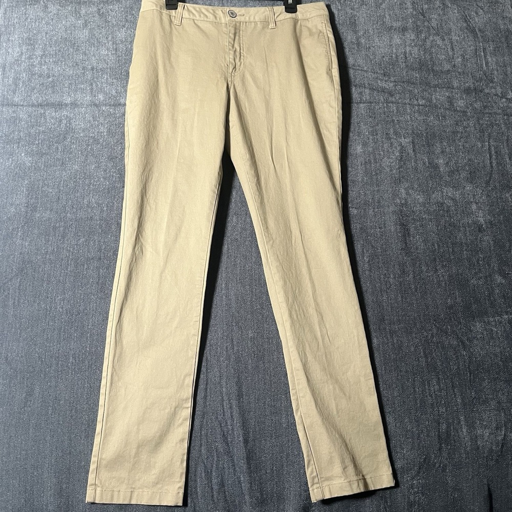 Dickies Khaki Work Pants Womens Juniors Size 13/31 Beige Chino Uniform